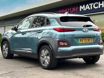 Used Hyundai Kona Premium 63 kW (87 HP) 2020 Blue SUV