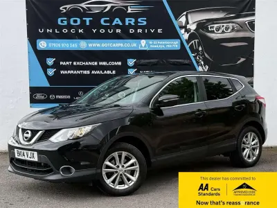 Used Nissan Qashqai Acenta Premium 110 HP (80 kW) 2014 Black SUV