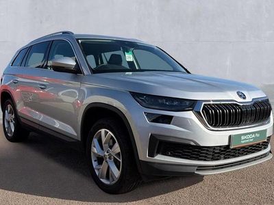 Used Skoda Kodiaq SE L Executive 150 HP (110 kW) 2024 Brilliant silver SUV