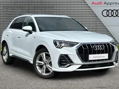 Used Audi Q3 S-Line 241 HP (177 kW) 2021 White SUV