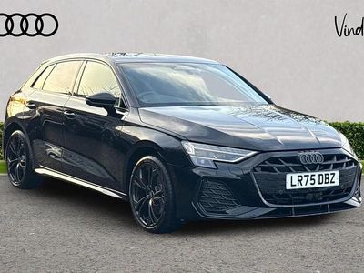 Used Audi A3 e-tron Black Edition 200 HP (147 kW) 2025 Black Hatchback