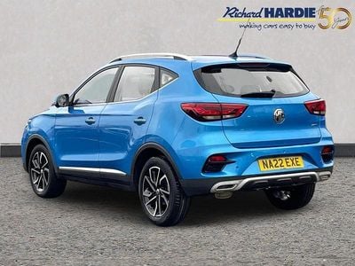 Used MG ZS Exclusive 105 HP (77 kW) 2022 Blue SUV