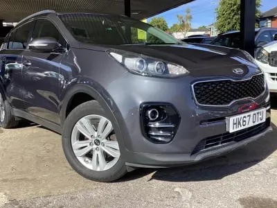 Used Kia Sportage 115 HP (84 kW) 2018 Silver SUV