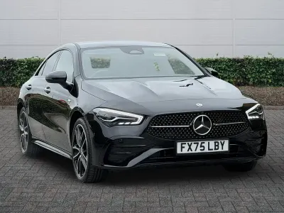 Used Mercedes CLA250e AMG Line Premium 218 HP (160 kW) 2025 Black Coupe