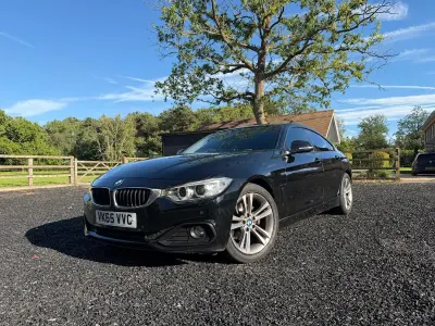 Used BMW 420 Coupé Sport Line 2015 Black Coupe