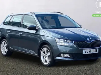 Used Skoda Fabia SE L 95 HP (69 kW) 2021 Grey Hatchback
