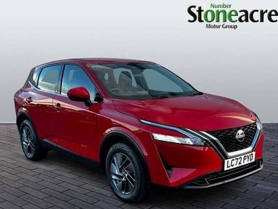 Red Used 2022 Nissan Qashqai Acenta Premium SUV | £17,828 (Good price)