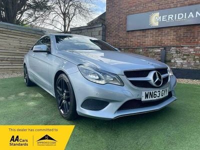 Used Mercedes E220 SE 2013 Silver Coupe
