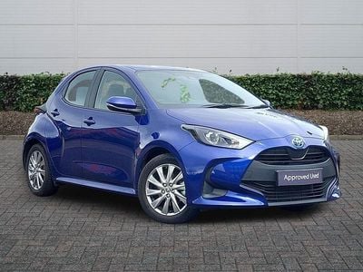 Used Toyota Yaris Hybrid 2023 Blue Hatchback