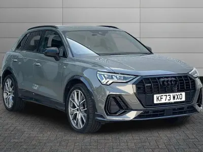 Used Audi Q3 Black Edition 190 HP (139 kW) 2024 Chronos grey SUV