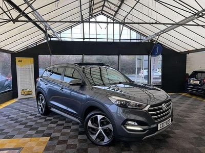 Grey Used 2017 Hyundai Tucson Premium SE SUV | £11,295 (Fair price)