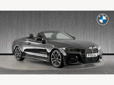 Black Used 2021 BMW 430 Cabriolet M Sport Cabriolet | £29,299 (Fair price)