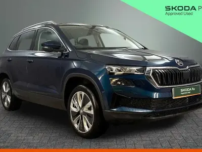 Used Skoda Karoq SE L 150 HP (110 kW) 2023 Blue SUV