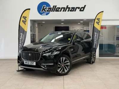 Used Jaguar F-Pace 204 HP (150 kW) 2021 Black SUV