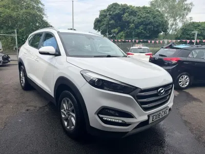 Used Hyundai Tucson SE 177 HP (130 kW) 2018 White SUV
