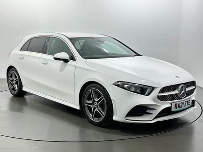 Used Mercedes A250 AMG Line Premium 224 HP (164 kW) 2020 White Hatchback