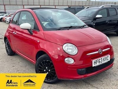 Used Fiat 500C S 69 HP (50 kW) 2013 Red Cabriolet