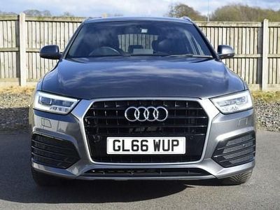 Begagnad Audi Q3 S-line plus 184 HK (135 kW) 2016 Grå SUV
