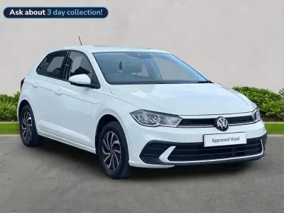 Used VW Polo Life 95 HP (69 kW) 2024 White Hatchback