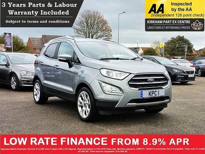 Used Ford Ecosport Titanium 125 HP (91 kW) 2021 Silver SUV