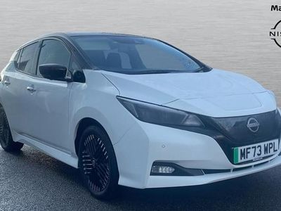 White Used 2023 Nissan Leaf Tekna Hatchback | £13,552 (A bit pricey)