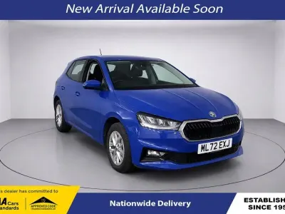 Used Skoda Fabia Comfort 110 HP (80 kW) 2022 Blue Hatchback
