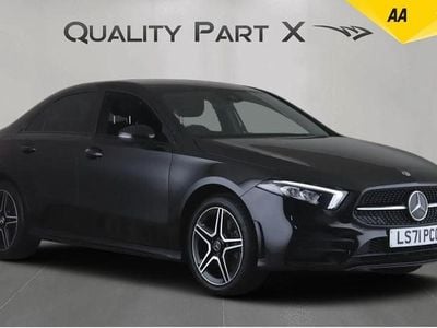 Used Mercedes A250 AMG line 218 HP (160 kW) 2022 Black Sedan