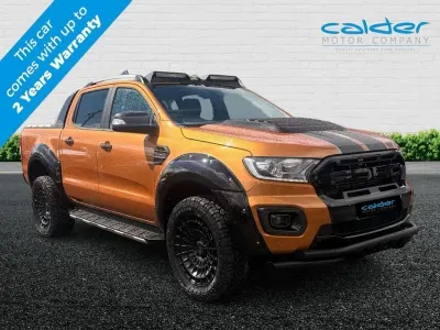 Used Ford Ranger Wildtrack 2020 Orange Pickup