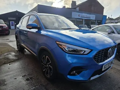 Used MG ZS Exclusive 106 HP (77 kW) 2020 Blue SUV