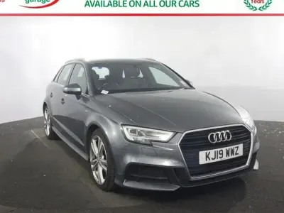 Used Audi A3 Sportback S-Line 150 HP (110 kW) 2019 Grey Hatchback