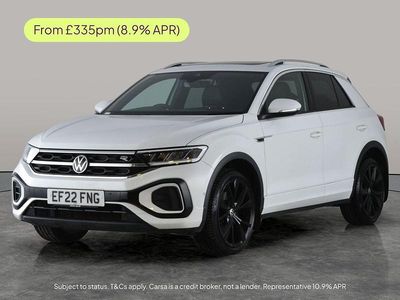 White Used 2022 VW T-Roc R-line SUV | £22,669 (Fair price)