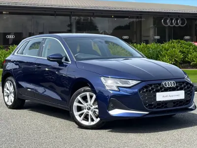 Used Audi A3 Sport 116 HP (85 kW) 2025 Blue Hatchback