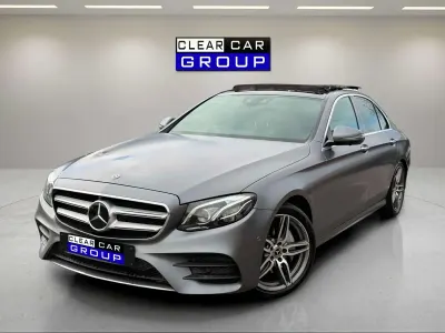 Used Mercedes E220 AMG Line Premium Plus 194 HP (142 kW) 2018 Grey Sedan