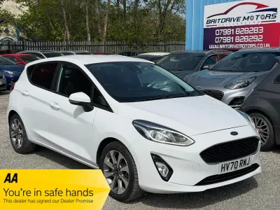 Used Ford Fiesta Trend 2020 White Hatchback