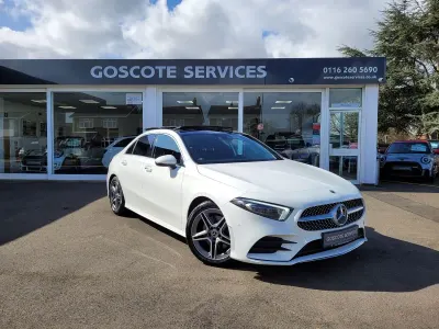 Used Mercedes A220 AMG Line Premium Plus 190 HP (139 kW) 2021 White Sedan
