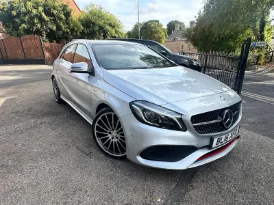 Used Mercedes A250 Premium 214 HP (157 kW) 2016 Silver Hatchback