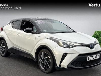 White Used 2020 Toyota C-HR SUV | £18,441 (Fair price)