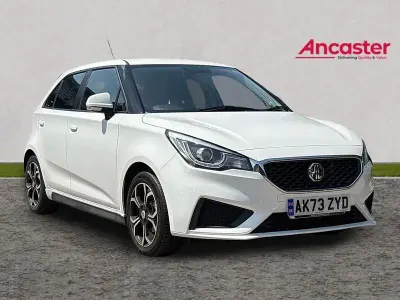 Used MG MG3 Excite 105 HP (77 kW) 2024 White Hatchback