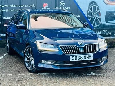 Blue Used 2017 Skoda Superb LAURIN & KLEMENT Estate | £12,500 (Fair price)