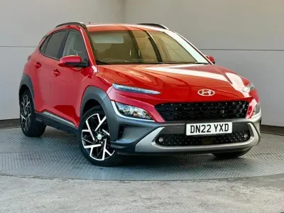 Used Hyundai Kona Premium 141 HP (103 kW) 2022 Red SUV