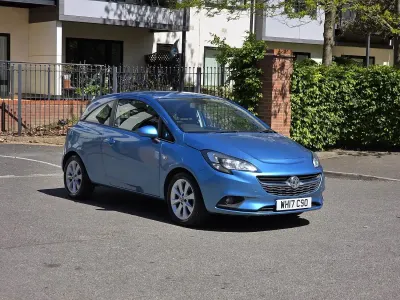 Used Vauxhall Corsa S 90 HP (66 kW) 2017 Blue Hatchback