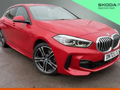 Used BMW 118 M Sport 134 HP (98 kW) 2023 Red Hatchback