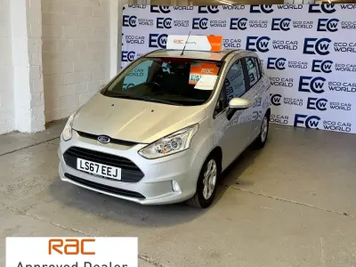 Used Ford B-MAX Zetec 100 HP (73 kW) 2017 Silver MPV