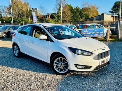 Used Ford Focus Zetec 2017 White Hatchback