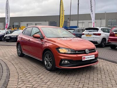 Used VW Polo R-line 113 HP (83 kW) 2020 Orange Hatchback