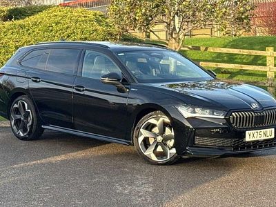 Used Skoda Superb SportLine 150 HP (110 kW) 2025 Midnight black metallic Estate