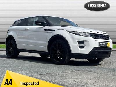 White Used 2012 Land Rover Range Rover evoque Dynamic SUV | £8,990 (Fair price)