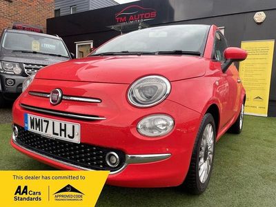 Used Fiat 500 Lounge 69 HP (50 kW) 2017 Pink Hatchback