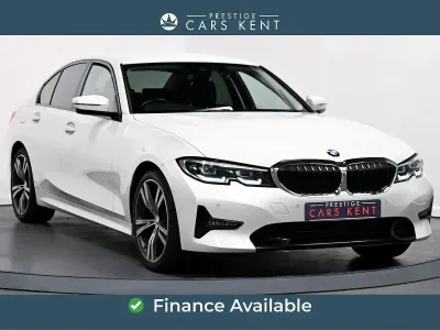 Used BMW 320 Sport Line 2019 White Sedan