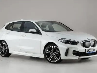 Used BMW 118 M Sport 136 HP (100 kW) 2022 White Hatchback
